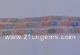 CMG243 15.5 inches 8*12mm rectangle morganite beads wholesale