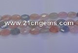 CMG267 15.5 inches 12*16mm faceted oval morganite beads