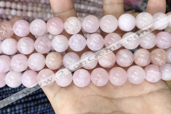 CMG412 15.5 inches 12mm round pink morganite beads wholesale