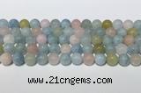 CMG443 15.5 inches 12mm round morganite gemstone beads wholesale