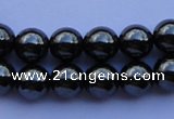 CMH08 16 inches 6mm round magnetic hematite beads Wholesale