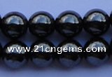 CMH11 16 inches 12mm round magnetic hematite beads Wholesale