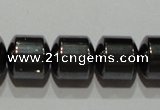 CMH122 15.5 inches 8*8mm tyre magnetic hematite beads