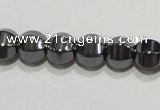 CMH129 15.5 inches 6*6mm pumpkin magnetic hematite beads