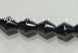 CMH132 15.5 inches 6*7mm bicone magnetic hematite beads