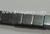 CMH160 15.5 inches 6*6mm cube magnetic hematite beads wholesale