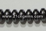 CMH167 15.5 inches 5*8mm rondelle magnetic hematite beads