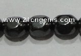 CMH169 15.5 inches 6*8mm lantern magnetic hematite beads