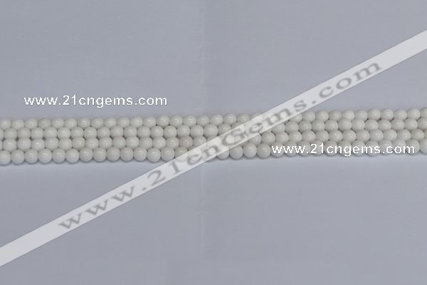 CMJ01 15.5 inches 4mm round Mashan jade beads wholesale