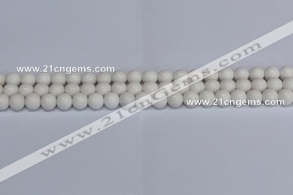 CMJ03 15.5 inches 8mm round Mashan jade beads wholesale