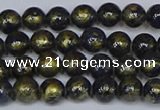 CMJ1005 15.5 inches 4mm round Mashan jade beads wholesale