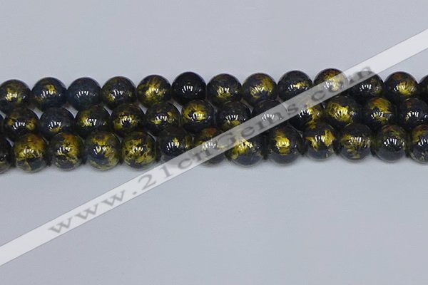 CMJ1009 15.5 inches 12mm round Mashan jade beads wholesale