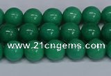 CMJ101 15.5 inches 8mm round Mashan jade beads wholesale