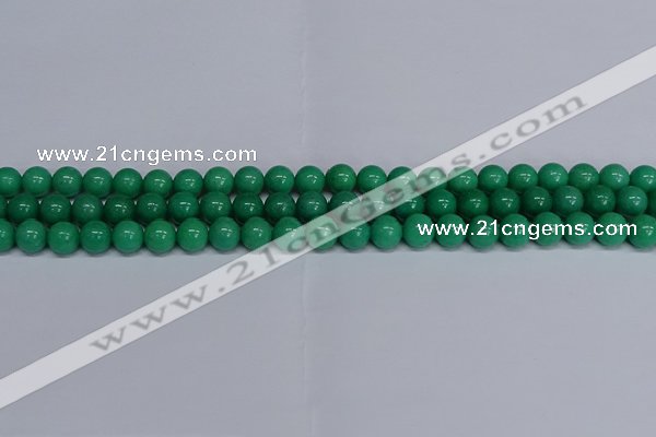 CMJ101 15.5 inches 8mm round Mashan jade beads wholesale