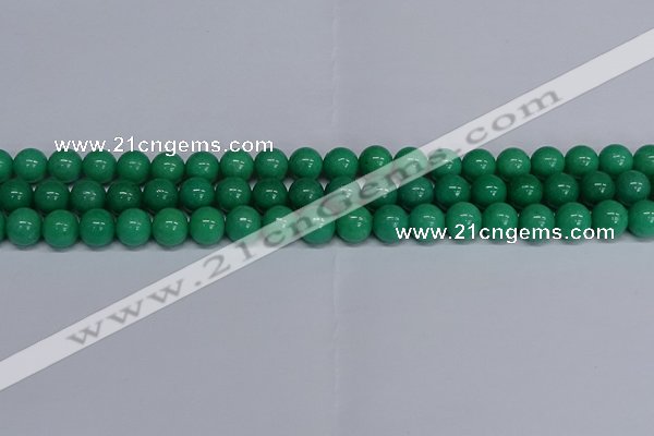 CMJ102 15.5 inches 10mm round Mashan jade beads wholesale