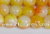 CMJ1051 15.5 inches 8mm round jade beads wholesale