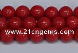 CMJ108 15.5 inches 8mm round Mashan jade beads wholesale