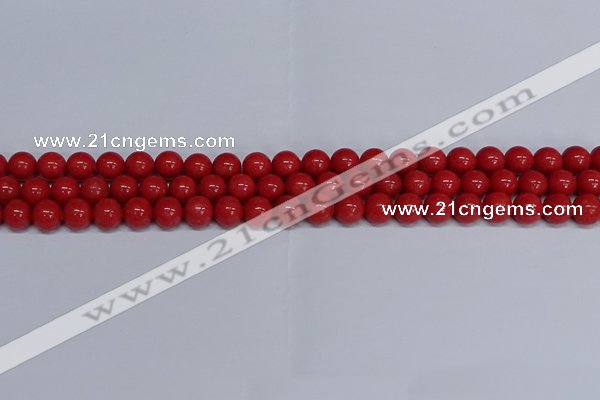 CMJ108 15.5 inches 8mm round Mashan jade beads wholesale