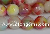 CMJ1081 15.5 inches 8mm round jade beads wholesale