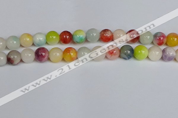 CMJ1088 15.5 inches 12mm round jade beads wholesale