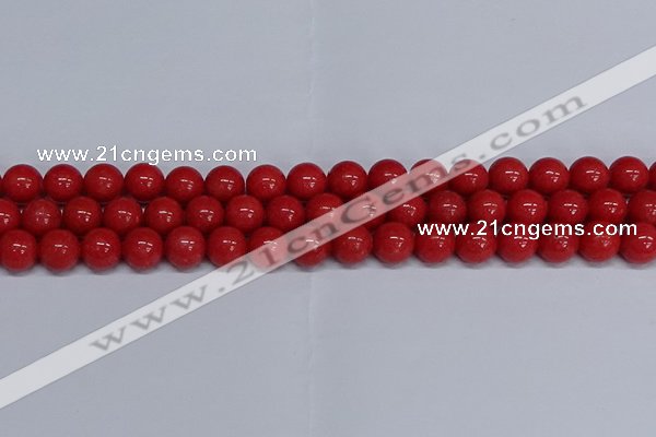 CMJ110 15.5 inches 12mm round Mashan jade beads wholesale