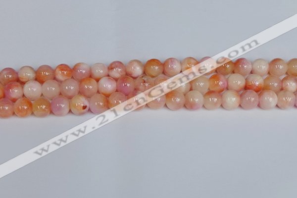 CMJ1126 15.5 inches 8mm round jade beads wholesale