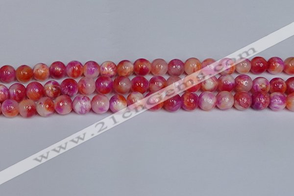 CMJ1146 15.5 inches 8mm round jade beads wholesale