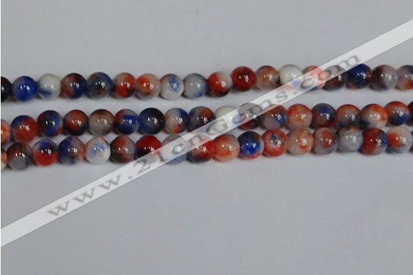 CMJ1171 15.5 inches 8mm round jade beads wholesale