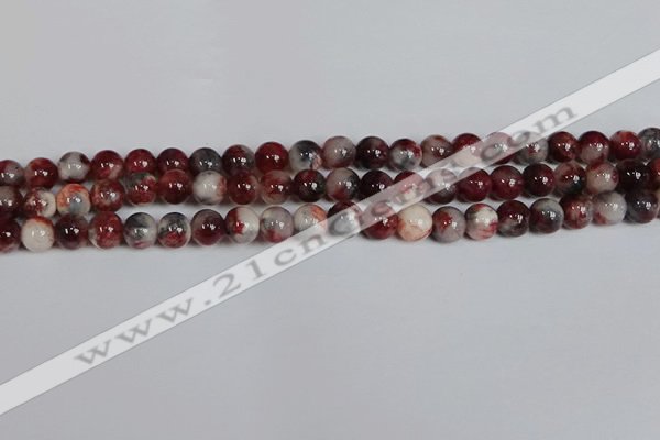 CMJ1181 15.5 inches 8mm round jade beads wholesale