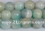 CMJ1191 15.5 inches 8mm round jade beads wholesale