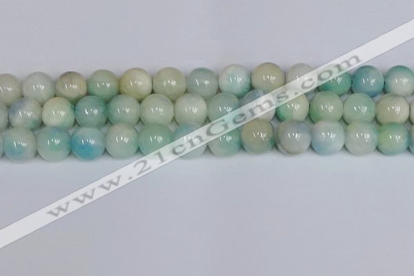 CMJ1193 15.5 inches 12mm round jade beads wholesale