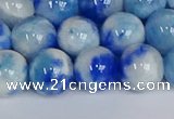 CMJ1196 15.5 inches 8mm round jade beads wholesale