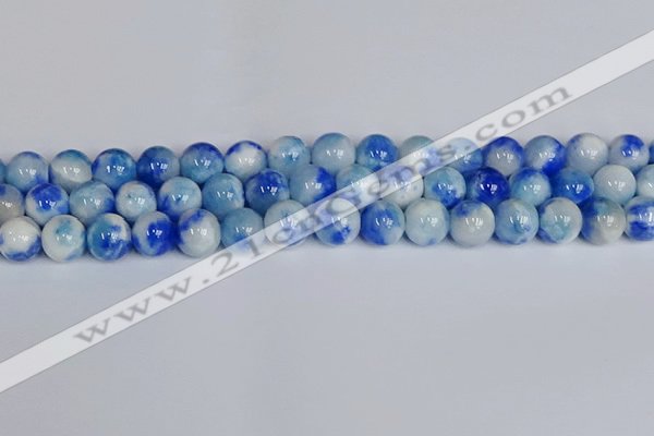 CMJ1196 15.5 inches 8mm round jade beads wholesale