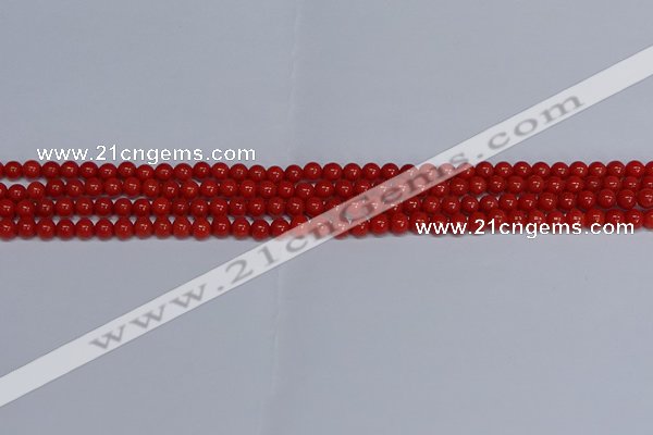 CMJ120 15.5 inches 4mm round Mashan jade beads wholesale