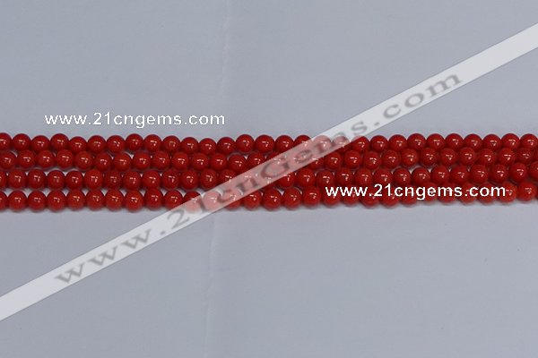 CMJ121 15.5 inches 6mm round Mashan jade beads wholesale