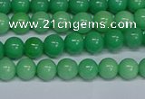 CMJ128 15.5 inches 6mm round Mashan jade beads wholesale