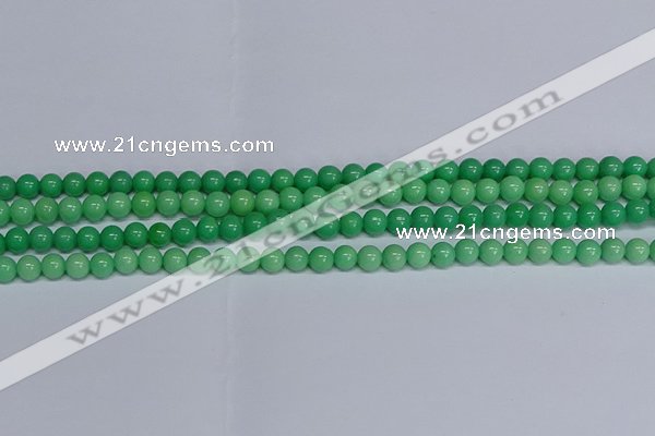 CMJ128 15.5 inches 6mm round Mashan jade beads wholesale