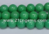 CMJ129 15.5 inches 8mm round Mashan jade beads wholesale