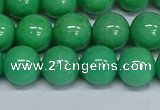 CMJ131 15.5 inches 12mm round Mashan jade beads wholesale