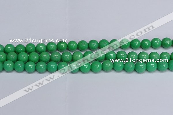 CMJ131 15.5 inches 12mm round Mashan jade beads wholesale