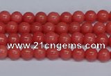 CMJ148 15.5 inches 4mm round Mashan jade beads wholesale