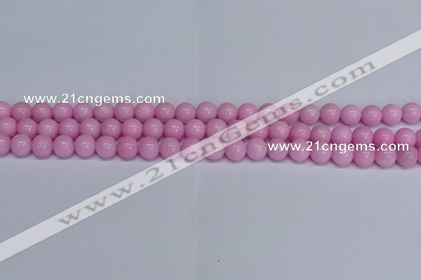 CMJ157 15.5 inches 8mm round Mashan jade beads wholesale