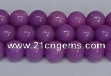 CMJ164 15.5 inches 8mm round Mashan jade beads wholesale