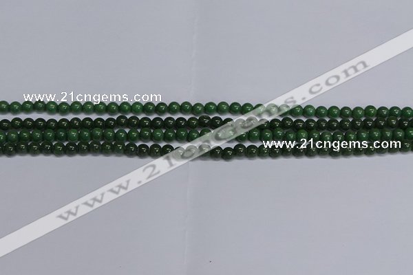 CMJ176 15.5 inches 4mm round Mashan jade beads wholesale