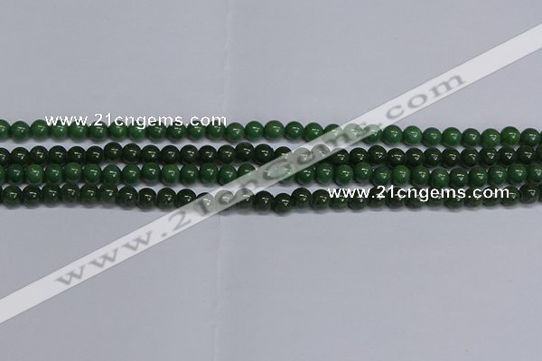 CMJ177 15.5 inches 6mm round Mashan jade beads wholesale