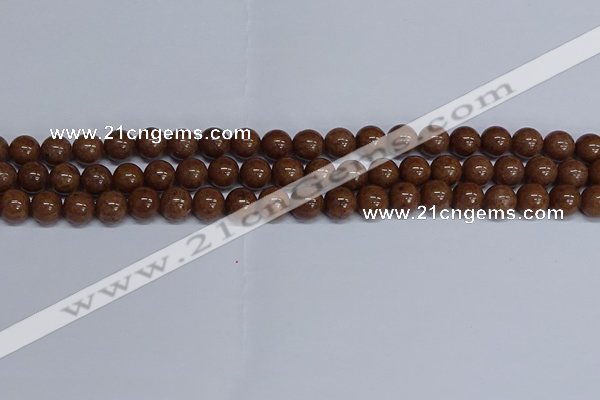 CMJ186 15.5 inches 10mm round Mashan jade beads wholesale