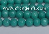 CMJ191 15.5 inches 6mm round Mashan jade beads wholesale