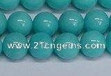 CMJ194 15.5 inches 12mm round Mashan jade beads wholesale