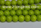 CMJ219 15.5 inches 6mm round Mashan jade beads wholesale