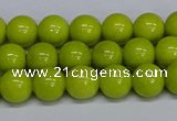 CMJ220 15.5 inches 8mm round Mashan jade beads wholesale